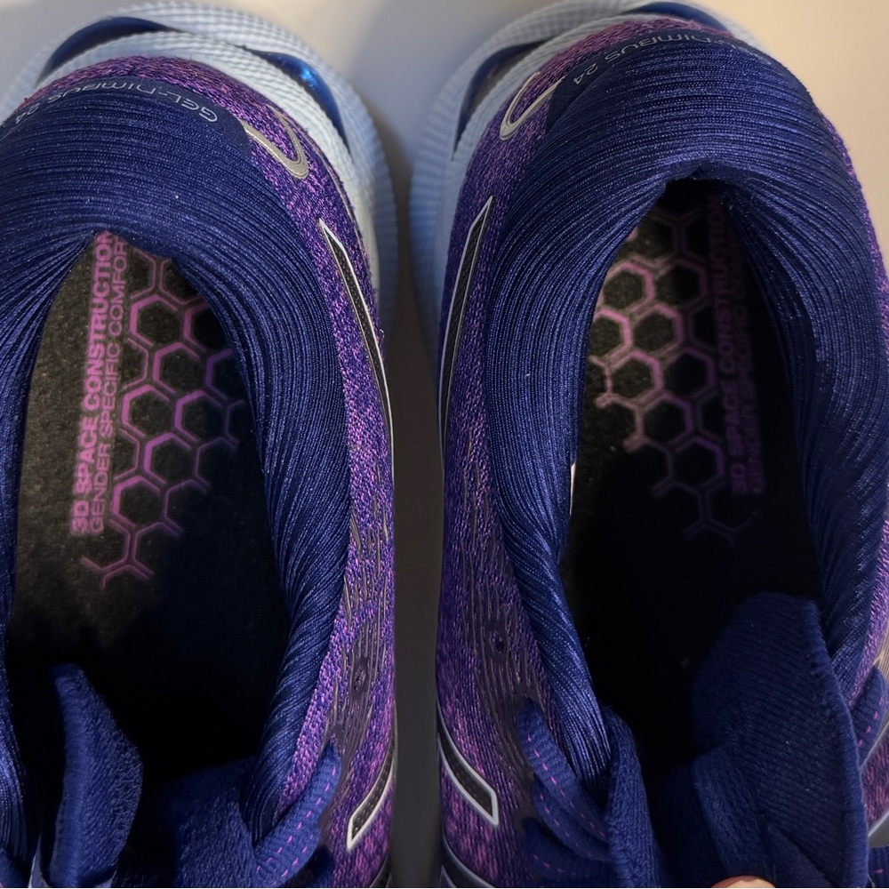ASICS NWOT Women’s GEL-Nimbus 24 Purple - Picture 8 of 9